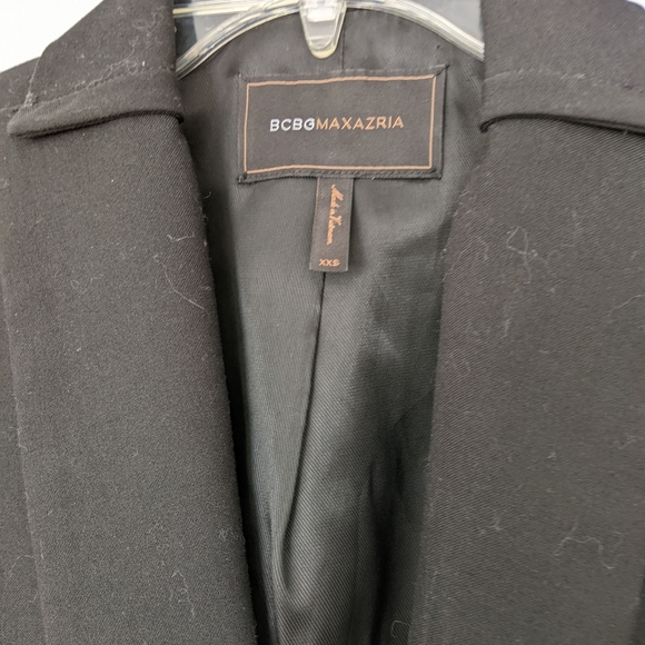 BCBG Black Blazer with Adjustable Back - Picture 6 of 7